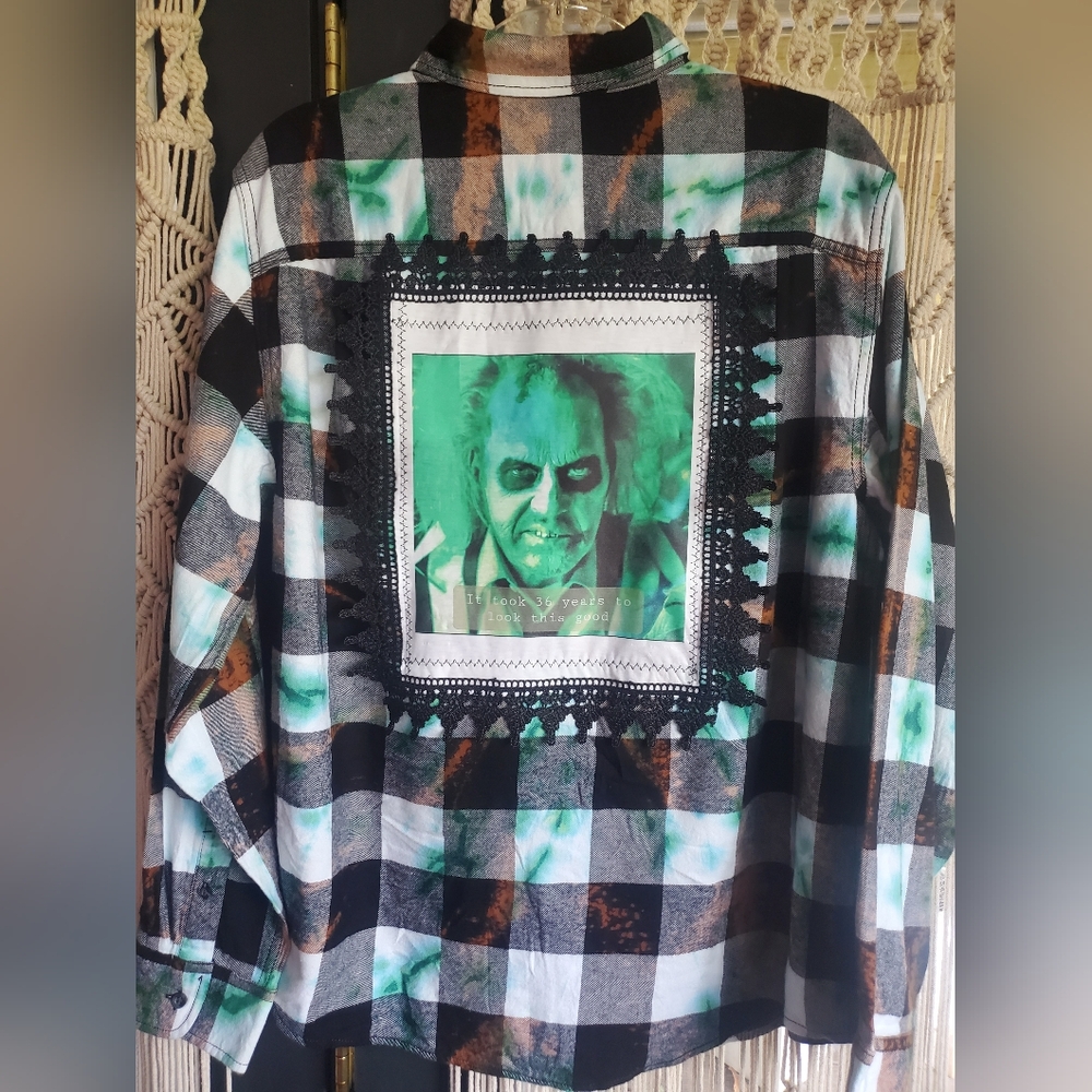 SOLDBeetlejuice Flannel